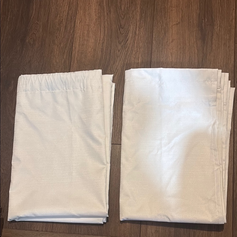 White Room Darkening curtains 42”x63”